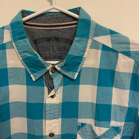 Men’s large esprit short sleeve leveeve button up - Picture 3 of 3